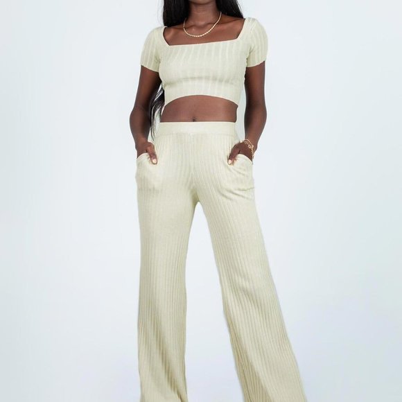 Princess Polly Katie Set Beige - Picture 2 of 2